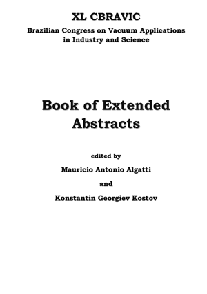 Livro de Resumo CBrAVIC 2019